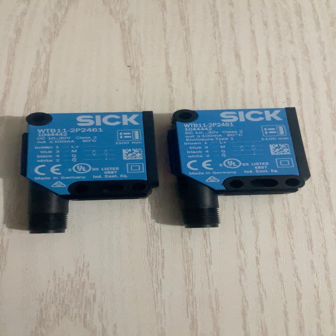 sick感应开关，豪迈电子锯WTB11-2P2461全新未使