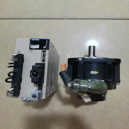 {雅致机械商行}拆机安川驱动器和马达一套SGD7S-7R6A00A002+S