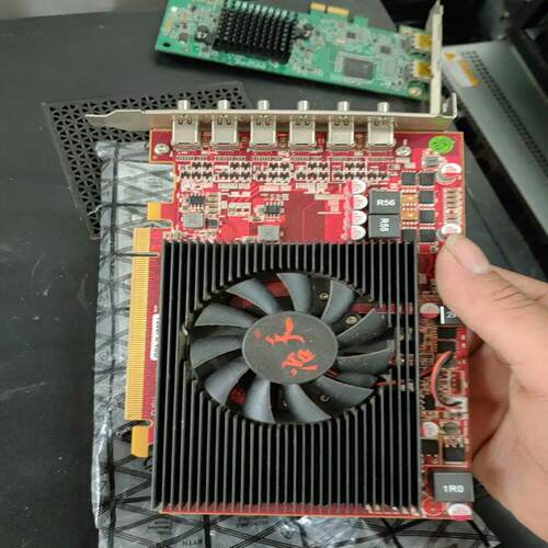 [德峰]冶天 7806PS 4G多分屏显卡1*6，