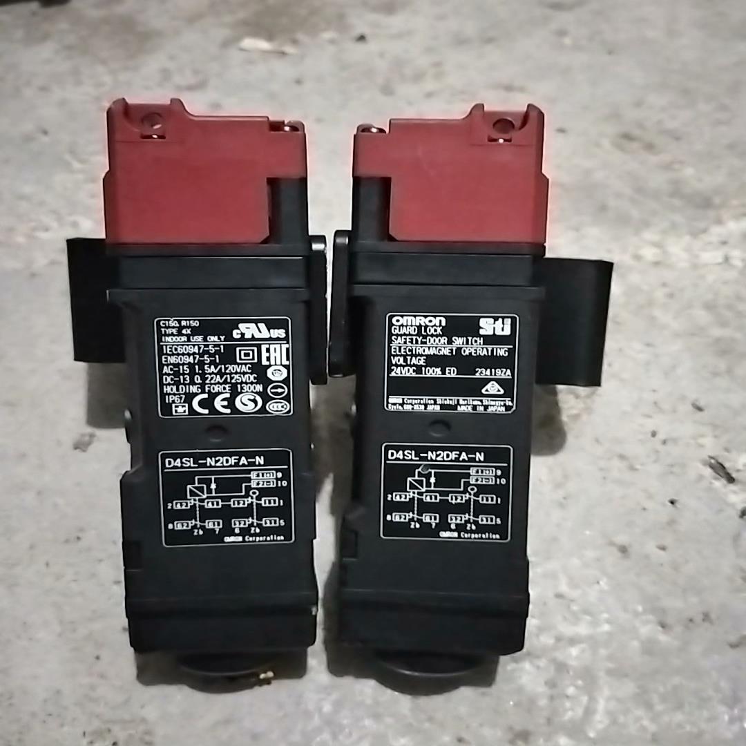 欧姆龙电磁锁安全门D4SL-N2DFA-N/2只,D4NL-