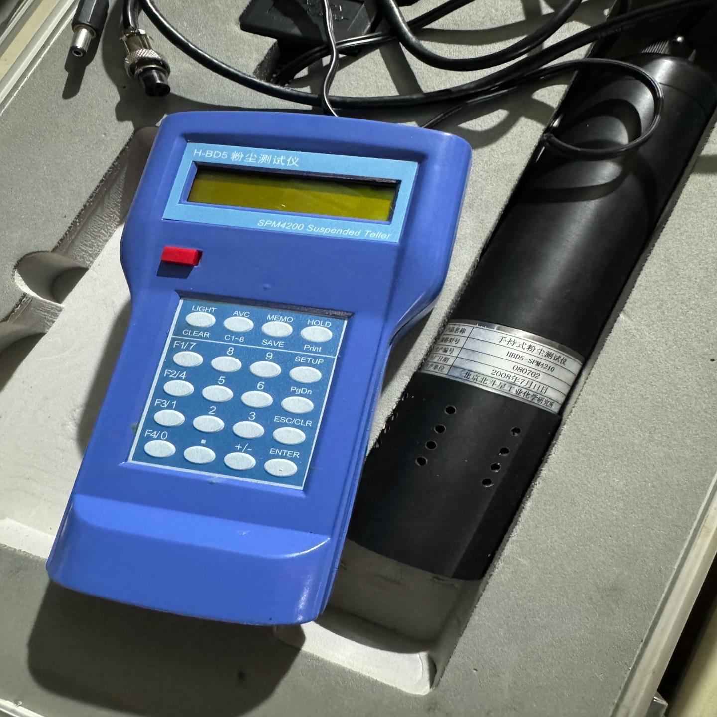 （设备配件）HBD5-SPM4210手持式粉尘测试仪，实物图，成色很新的