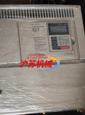 安川G7变频器CIMR－G7B4018功能完好，成色