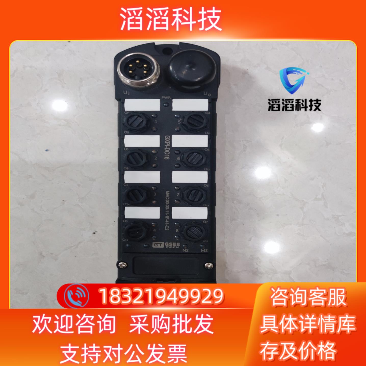 现货原装GSEE吉诺GT线路集成模块  GXPI-DO16
