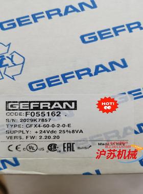 GEFRAN杰佛伦控制器GFX4-60-0-2-0-E