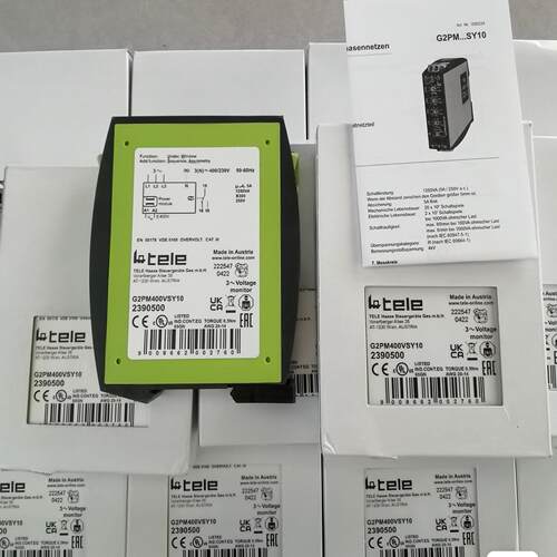 TELE 三相电压监控继电器 G2PM400VSY10TR
