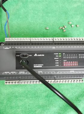 DELTA台达DVP40ES200T晶体管输出，功能IO点测