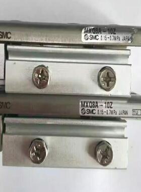 SMC滑台气缸MXQ8A-10Z 原装 功能完好 私