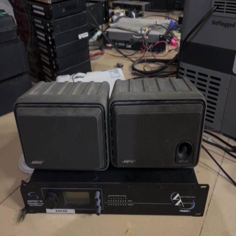 原装美国 BOSE博士 有源监听音箱一对