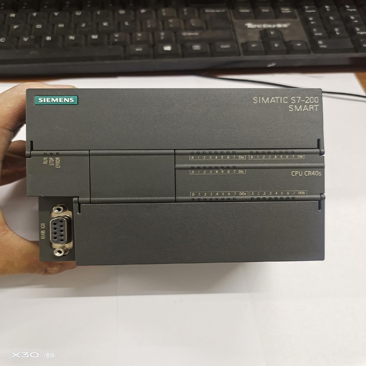 [德峰]西门子200Smart  CR40S，无网口，不支持扩展，成