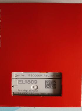 EL1809全新原装倍福模块，要的快来，为，