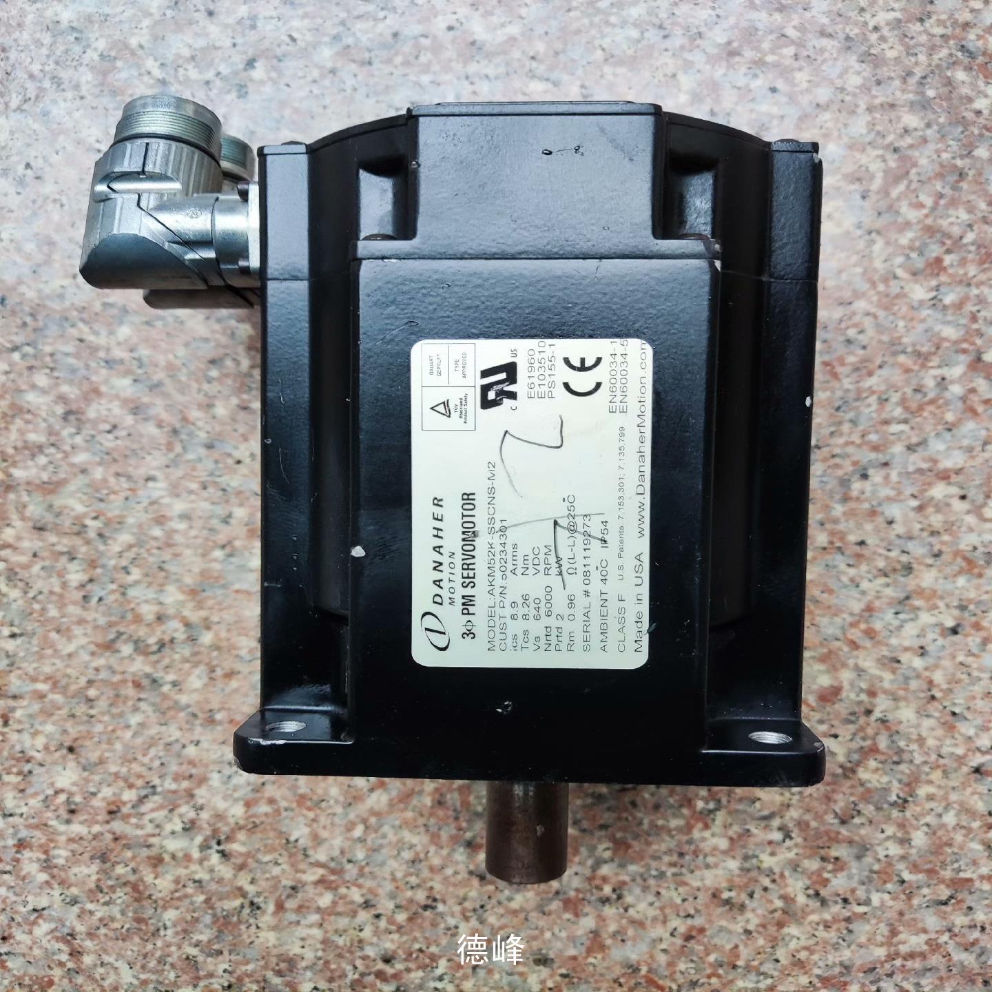 [德峰]拆机DANAHER伺服电机AKM52K-SSCNS-M2议价