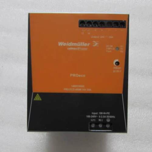 魏德米勒开关电源 PRO ECO 480W 24V 20A 1469510000议价