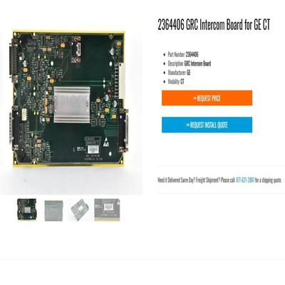 （设备配件）GE Lightspeed Plus 4 CT GRC对讲板