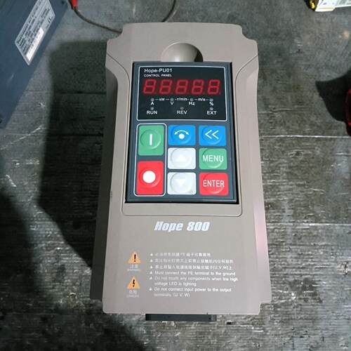 （设备配件）森兰变频器 1.5KW Hope800G1.5T4 拆机一台