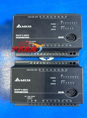 台达PLC DVP14EC00R3，成色如图，功能正常