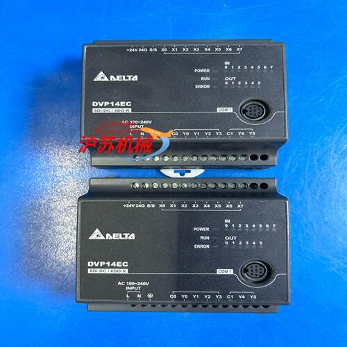 台达PLC DVP14EC00R3，成色如图，功能正常