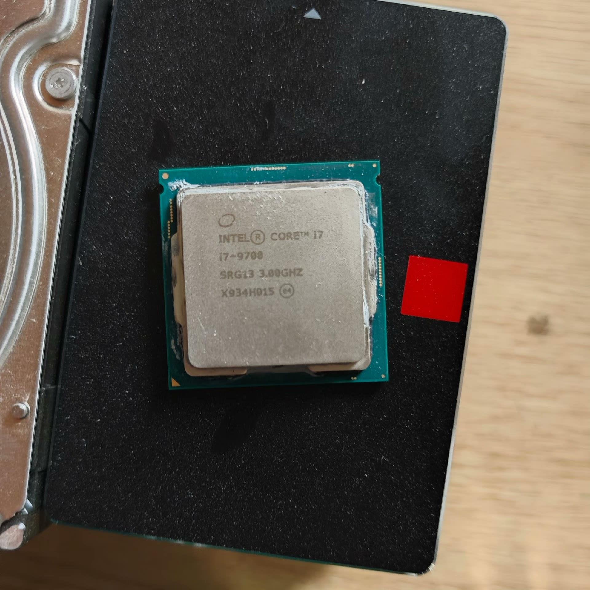 （设备配件）i7-9700 cpu功能包好，需要直接拍