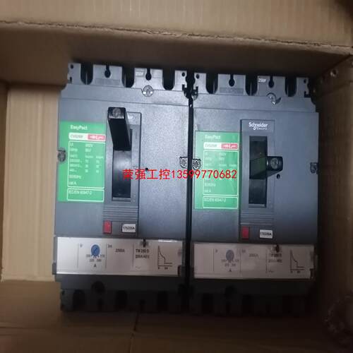 【荣强工控】急售施耐德塑壳断路器CVS100F/N 3P100A 160