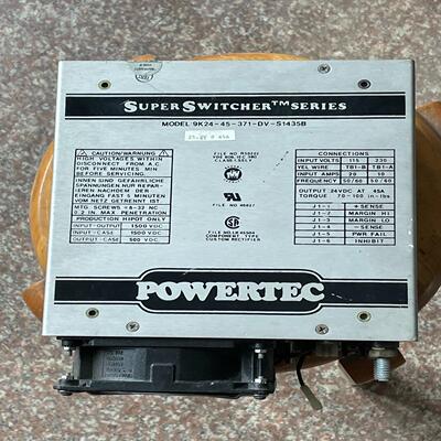 【汇生】POWERTEC电源 9K24-45-371-DV-S143【议价】
