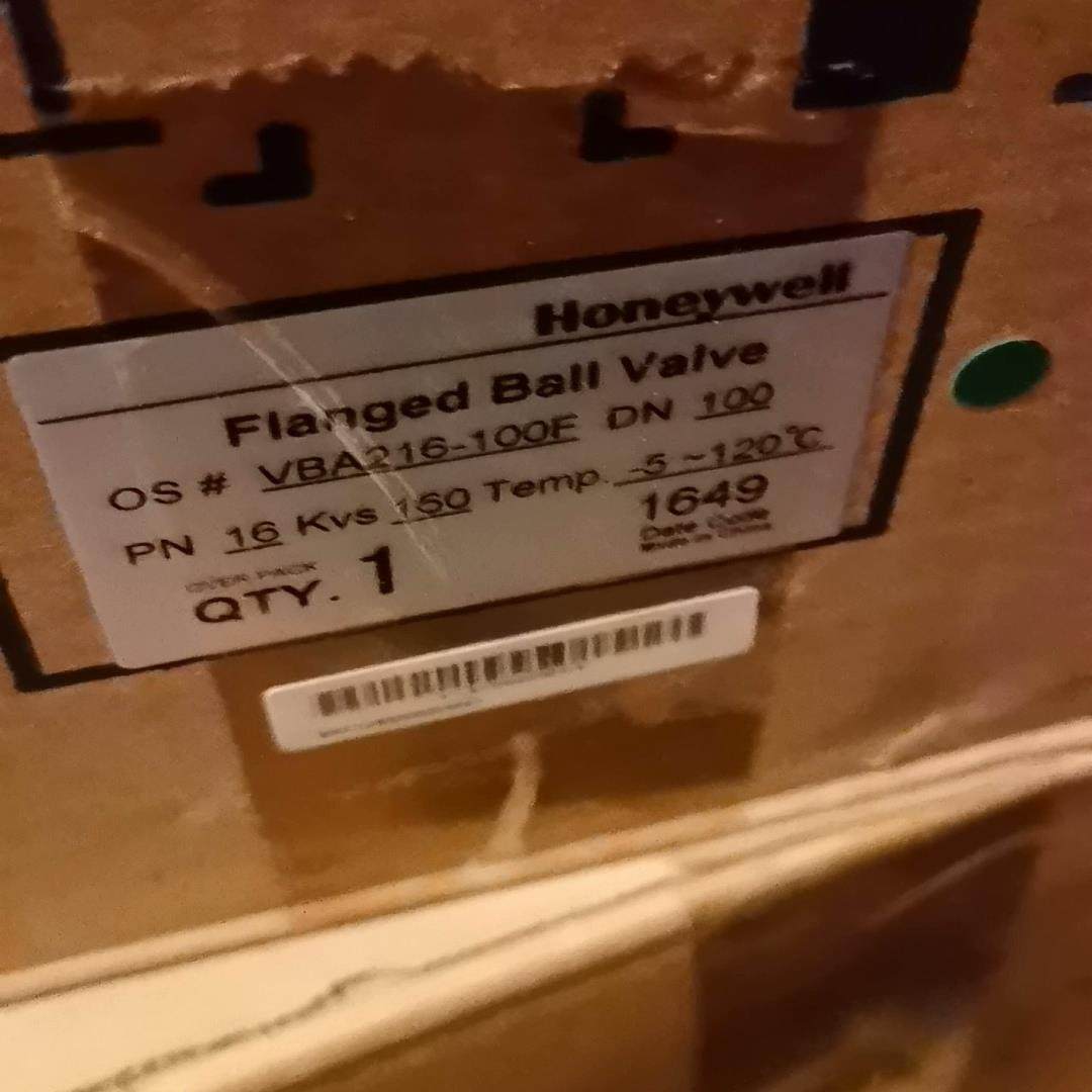 阀门 HONEYWELL  VBA216-100F