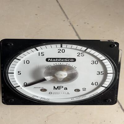 Nabtesco  压力表拆机