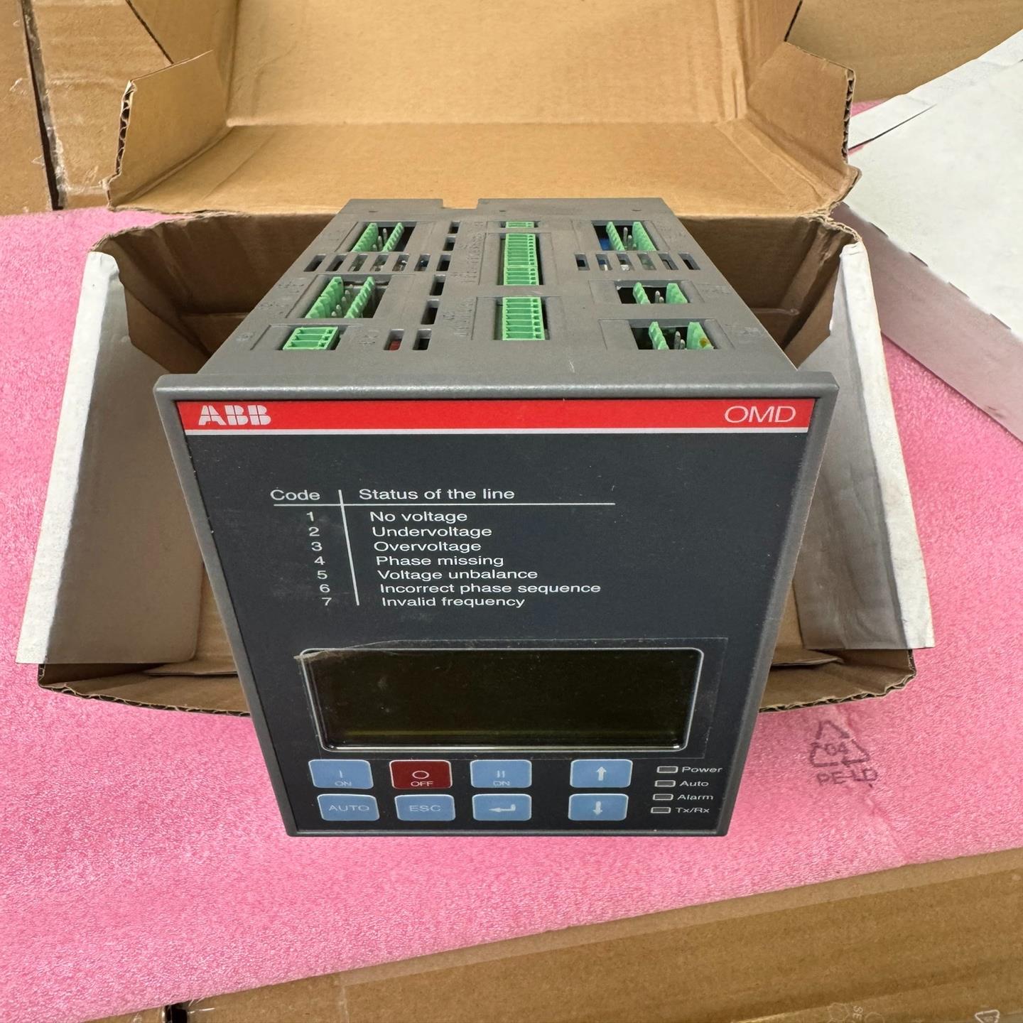 （设备配件）ABB双电源控制器OMD800E480C，工程余料 没有使用