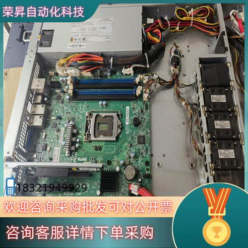 现货超微 X10SLM+-LN4F主板 1150单路服务器小主板