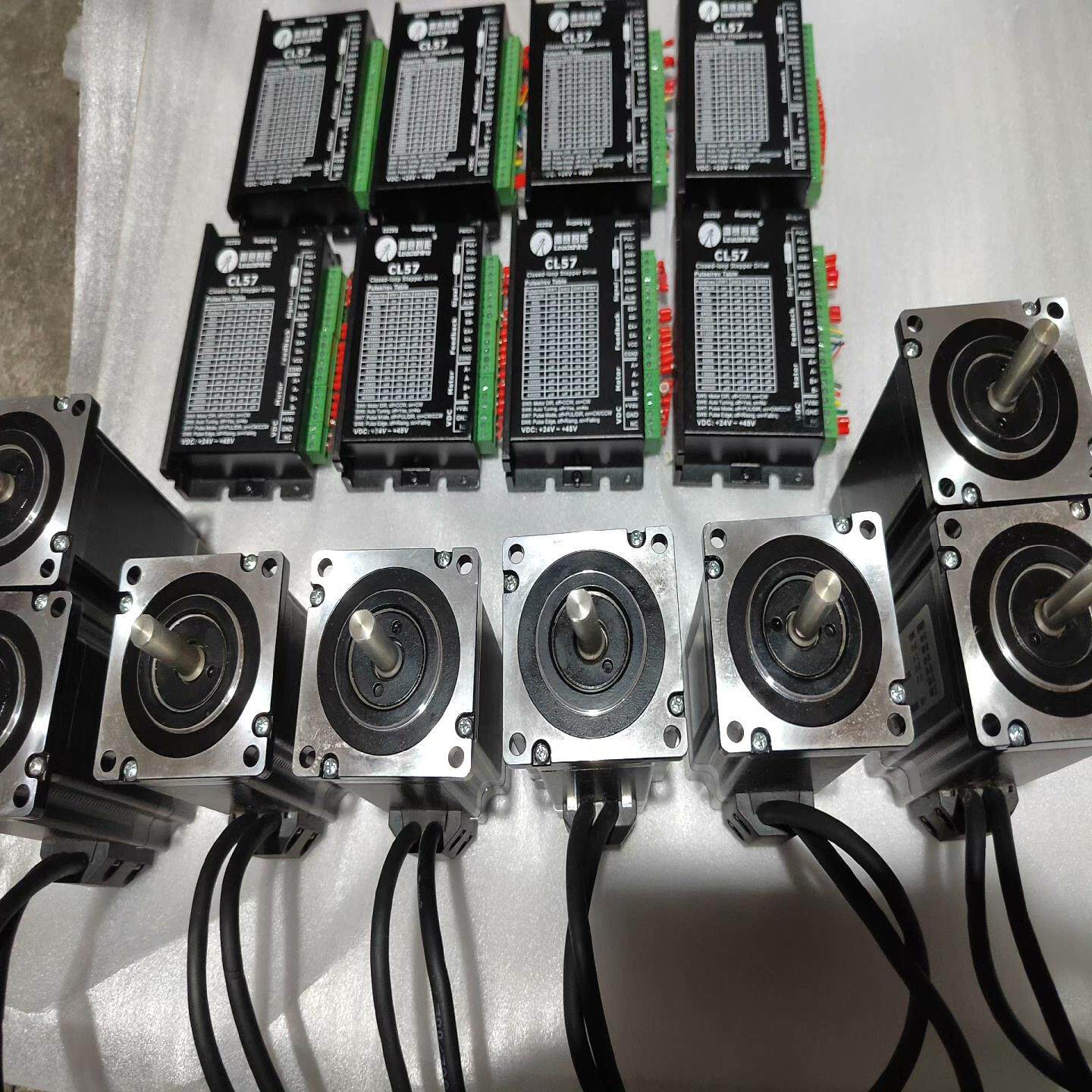 雷赛60闭环步进电机套装200套，60CME30电机CL5