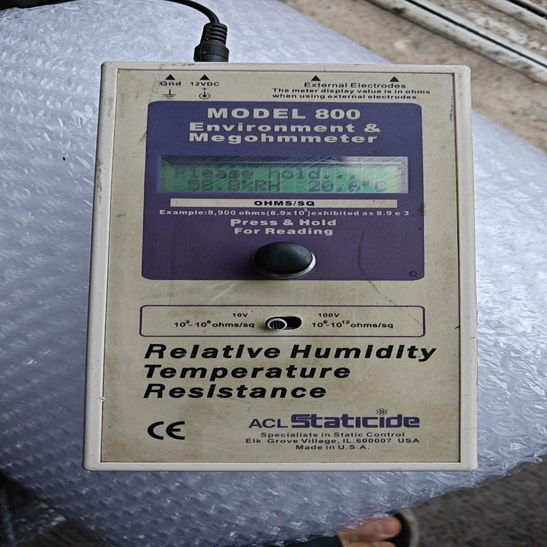 原装ACL800重锤式表面电阻测试仪OHMS/SQ单台，