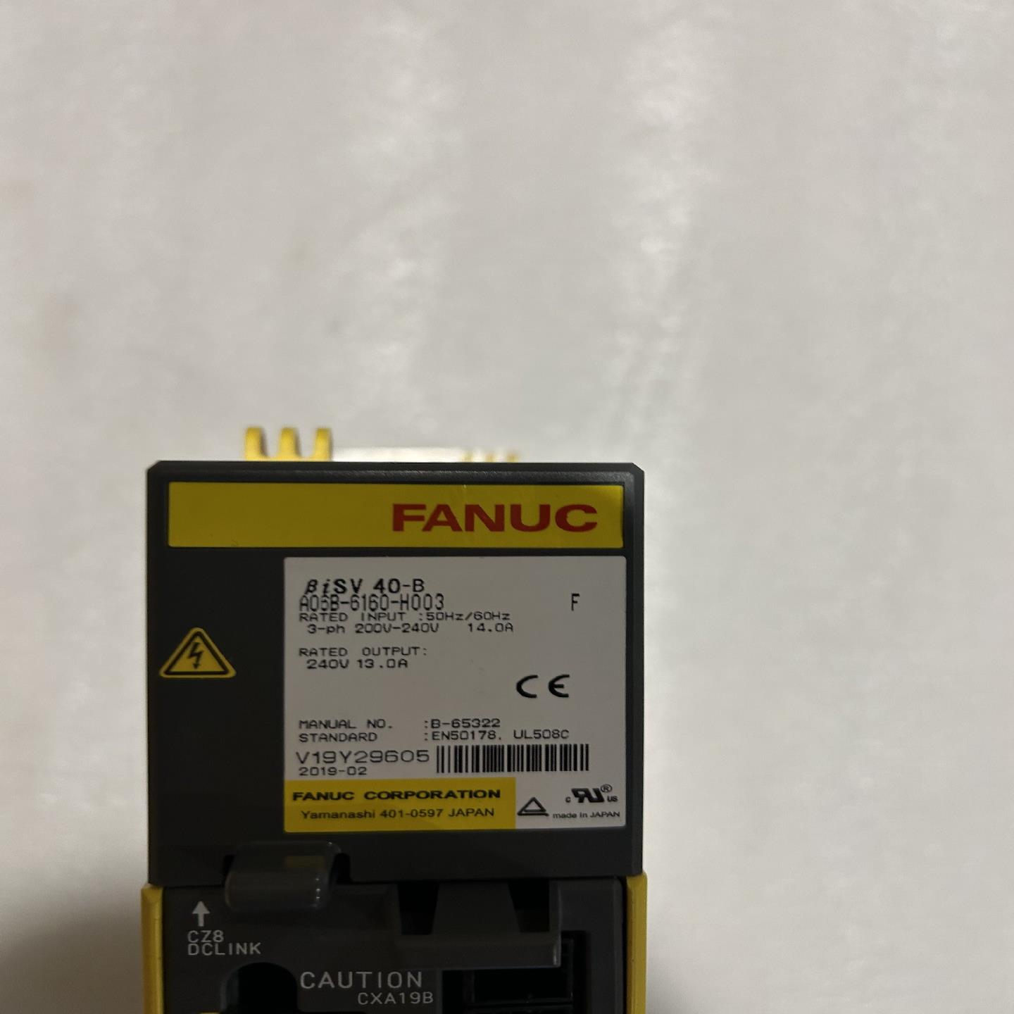 发那科驱动器A06B-6160-H003九成新三个月