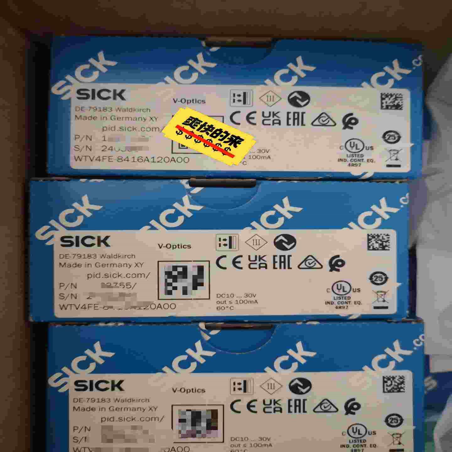 议~sick西克光电传感器1123755   WTV4FE-84