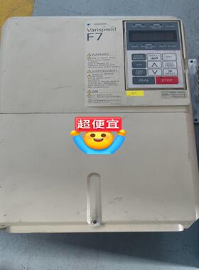 [德峰]安川变频器CIMR-F7A4015测试好 15KW 380V