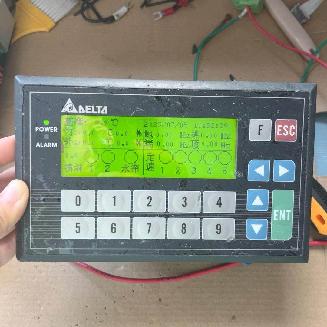 （设备配件）TP04P-20EXL1T 台达显示器 功能正常 实图拍摄