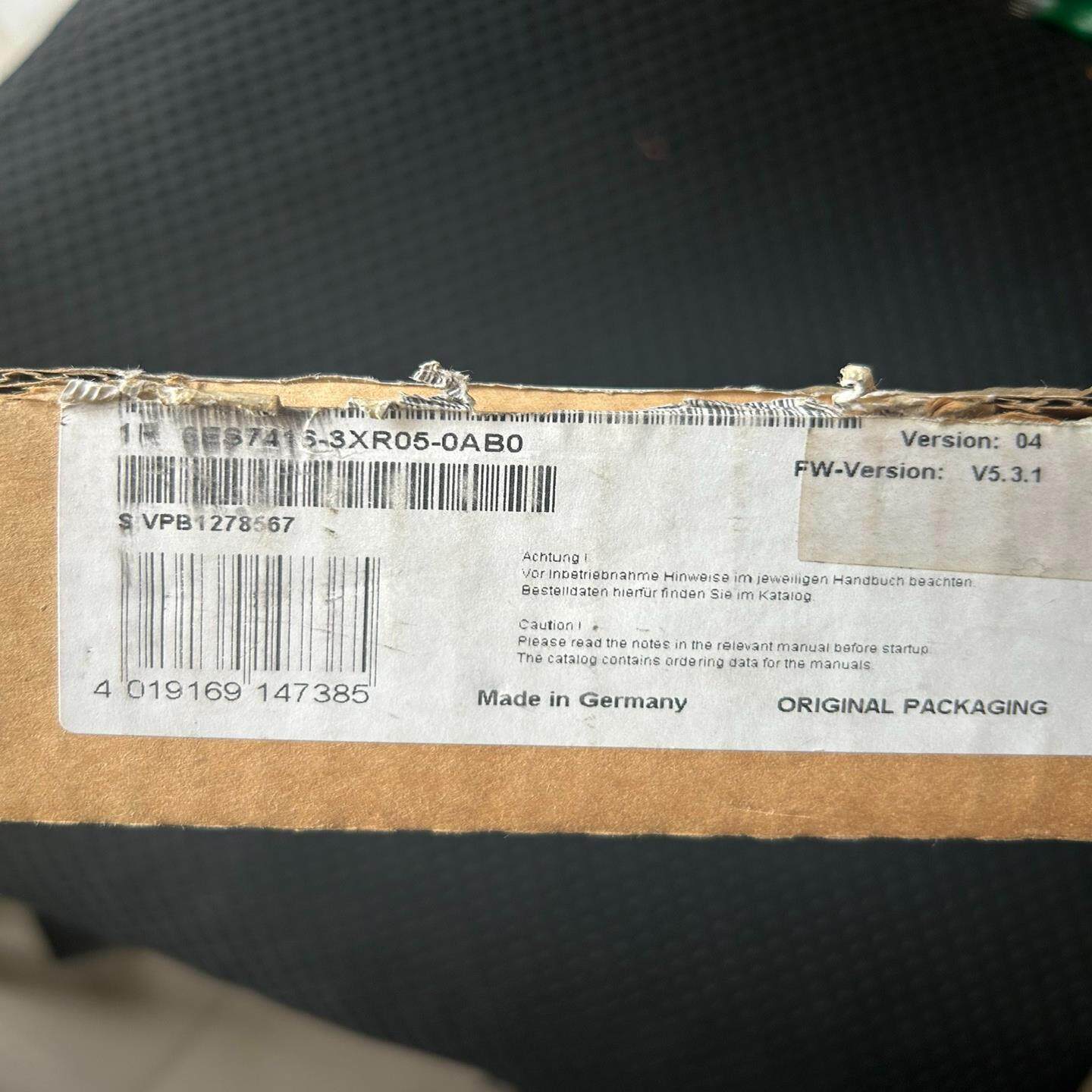 （设备配件）AB0 416的3 新XR05开封0--西门子