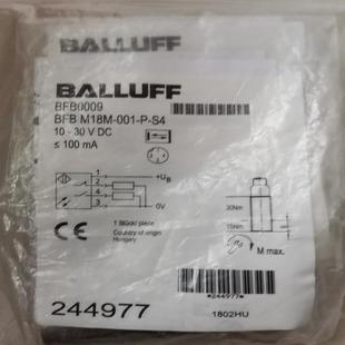 BOS01 全新原装 正品 BALLUFF 巴鲁夫BFB0009