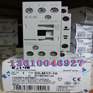 MOELLER 120V60Hz DILM17 110V50Hz 接触器议价 EATON