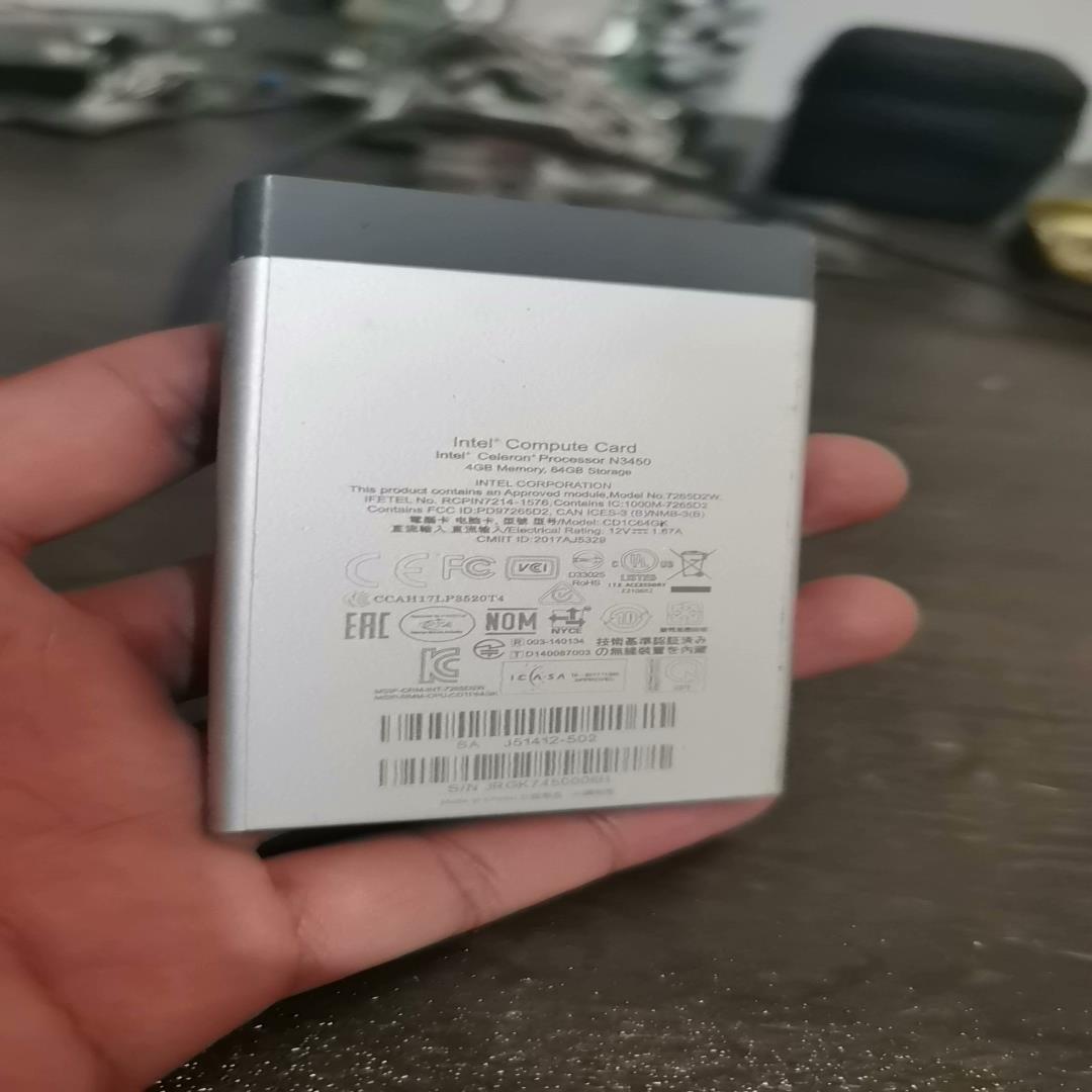 {雅致机械商行}英特尔compute Card n3450 4G内存 64G