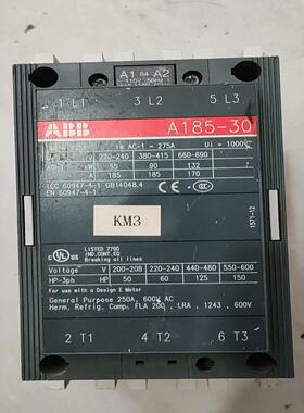 （设备配件）A185D交流110ABB接触器  VAC-30