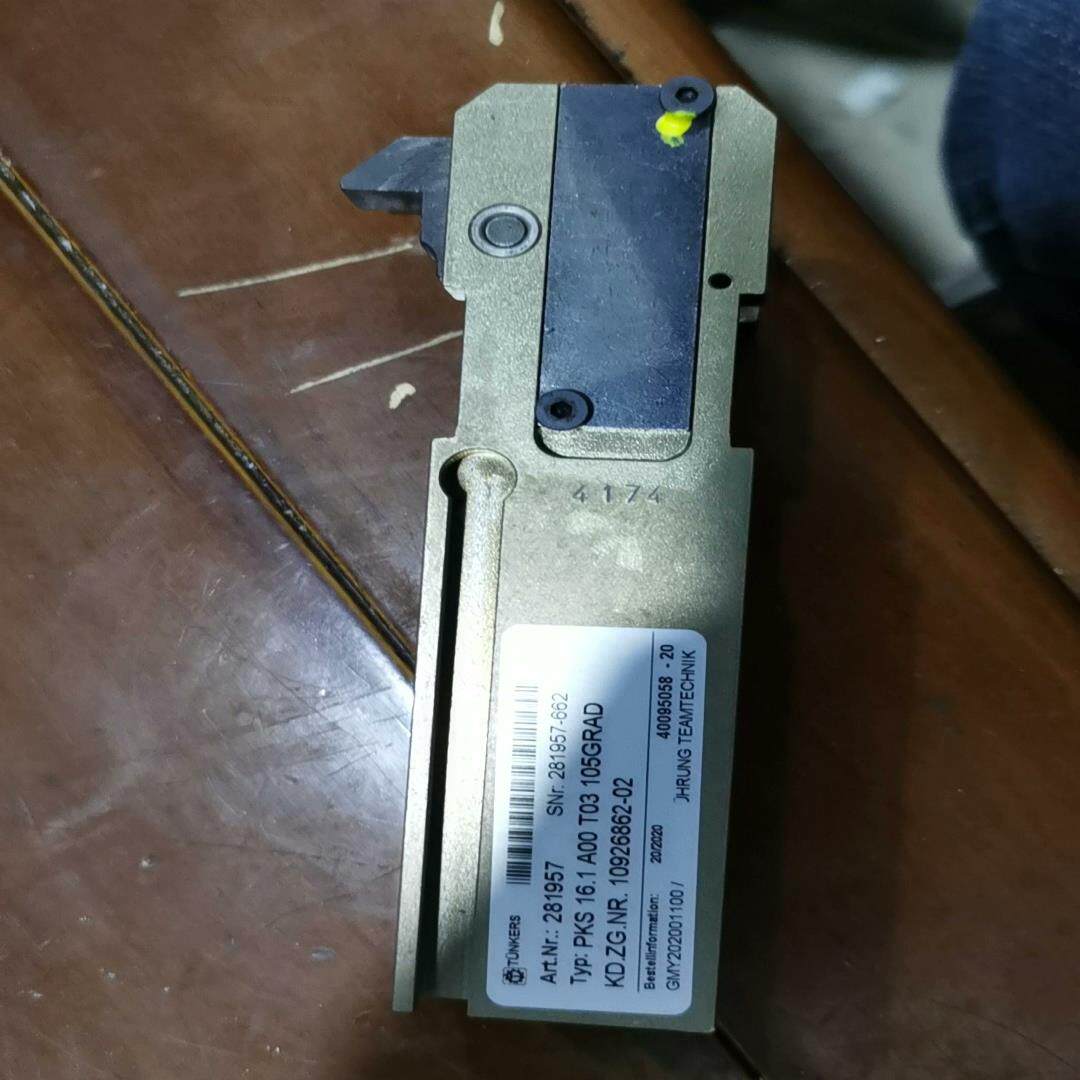 [德峰]德国TUNKERS夹紧气缸281957工装夹具气缸