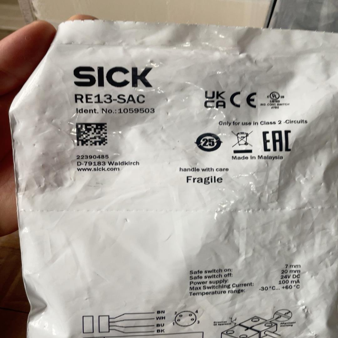 全新原装正品 SICK西克 RE13-SAC 非接触安全开关