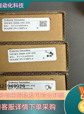 现货大恒MER2-2000-19U3M 工业相机2000万像素
