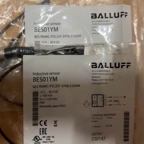 {雅致机械商行}BALLUFF巴鲁夫
