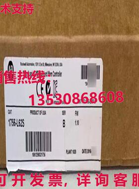 原装供应1756-L62S AB GuardLogix 4 MB 标准记忆控制器 1756L62S