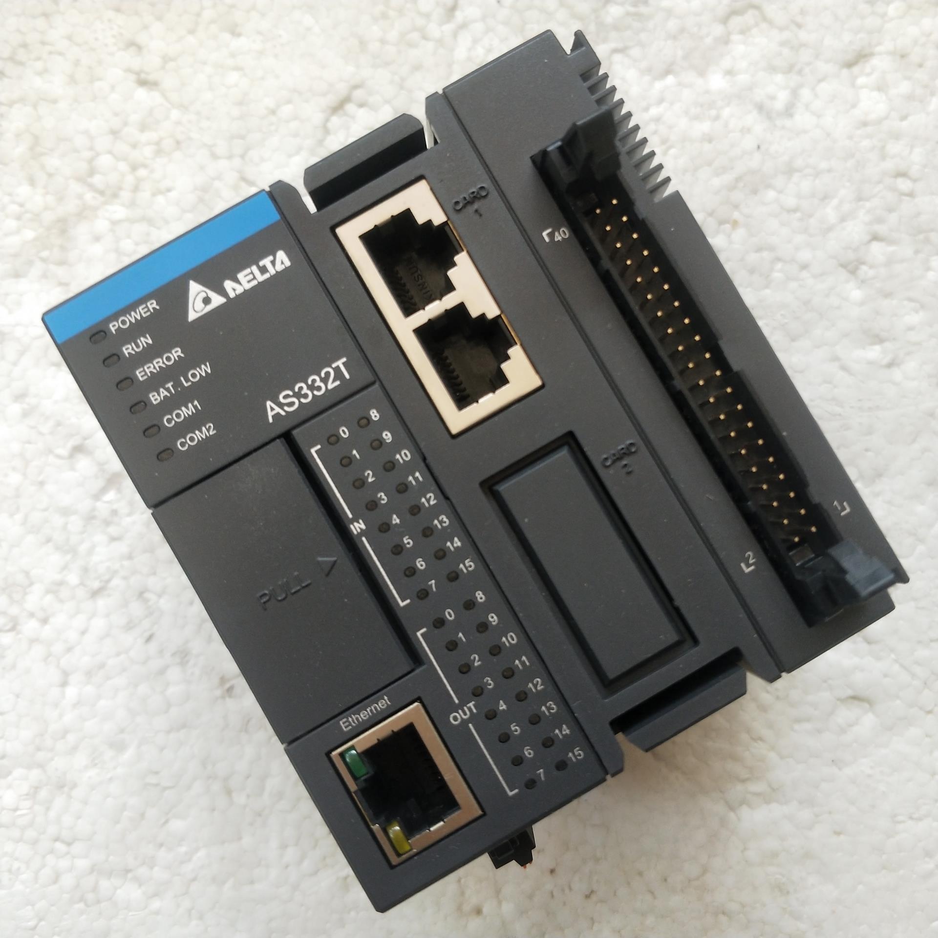 AS332T-A 台达AS系列PLC   功能正常