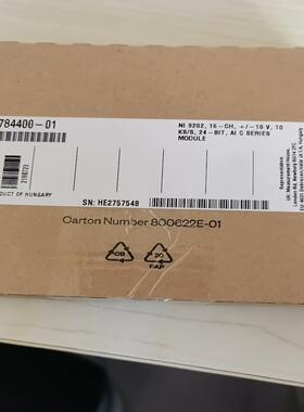 NI 9202 PN：784400-01 原装正品全新，新出议价