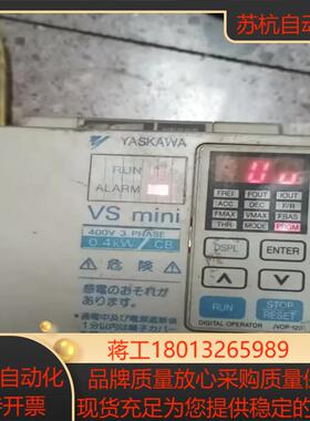 安川变频器CIMR-XCBA40P4   400V   1