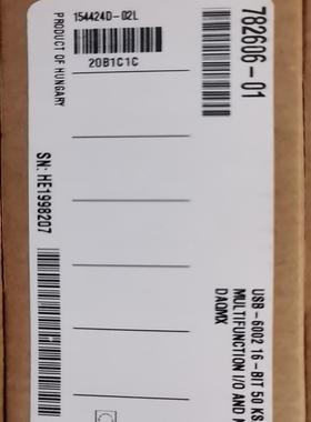 NI USB-6002 782606-01 原装正品全新 新议价