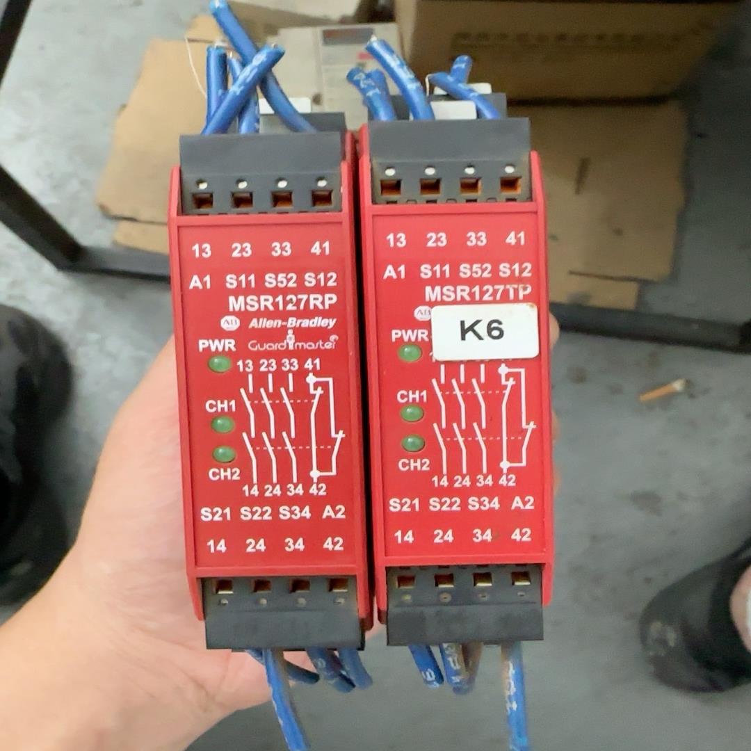 [德峰]拆机安全继电器AB MSR127RP 440R-N23135