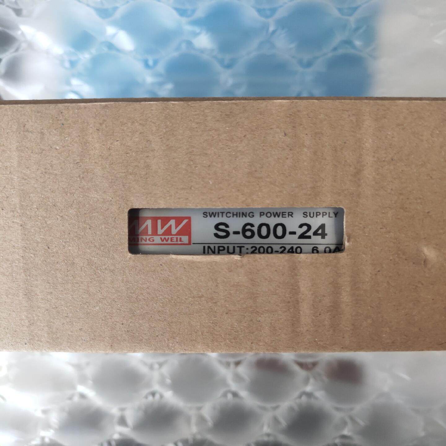 全新明伟直流LED开关电源S-600W-24V25A变压器大议价