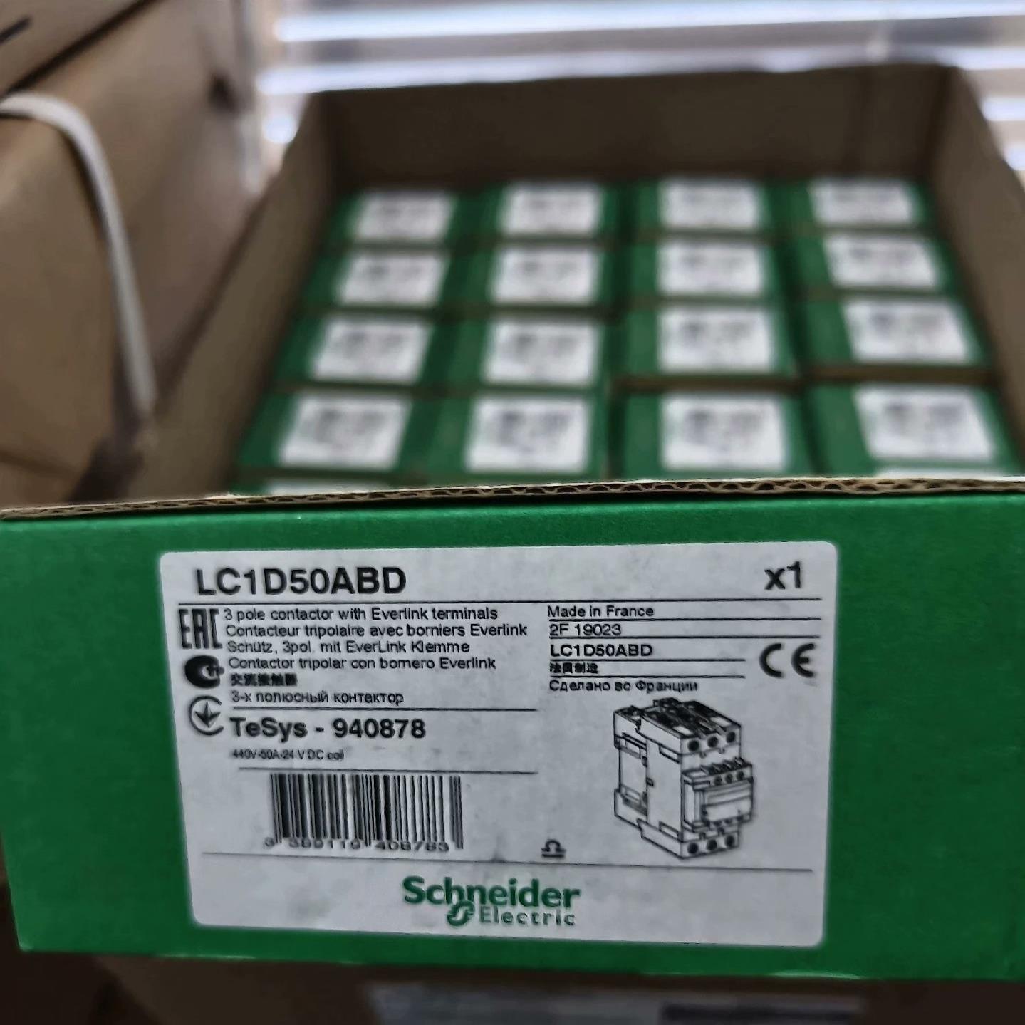 交流接触器LC1D50ABD，全新原装